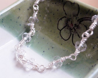 Kristall Halskette - Perlenkette - Perlenkette - Perlenkette - Perlenkette - Perlenkette - Perlenkette - Perlenkette - Silberdraht Halskette