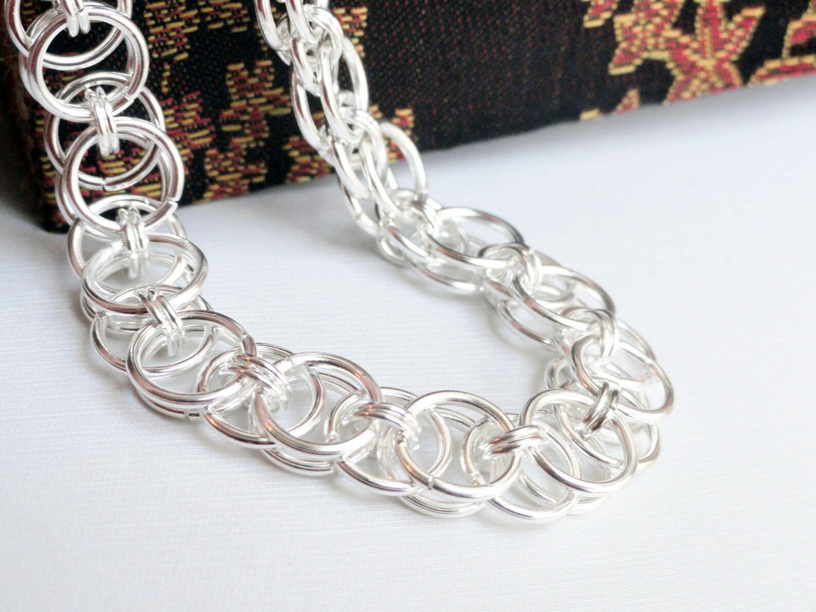 Chainmaille Kit Chainmaille Bracelet Chainmaille Tutorial Etsy