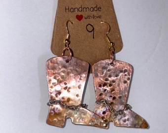 Handmade Copper Earrings