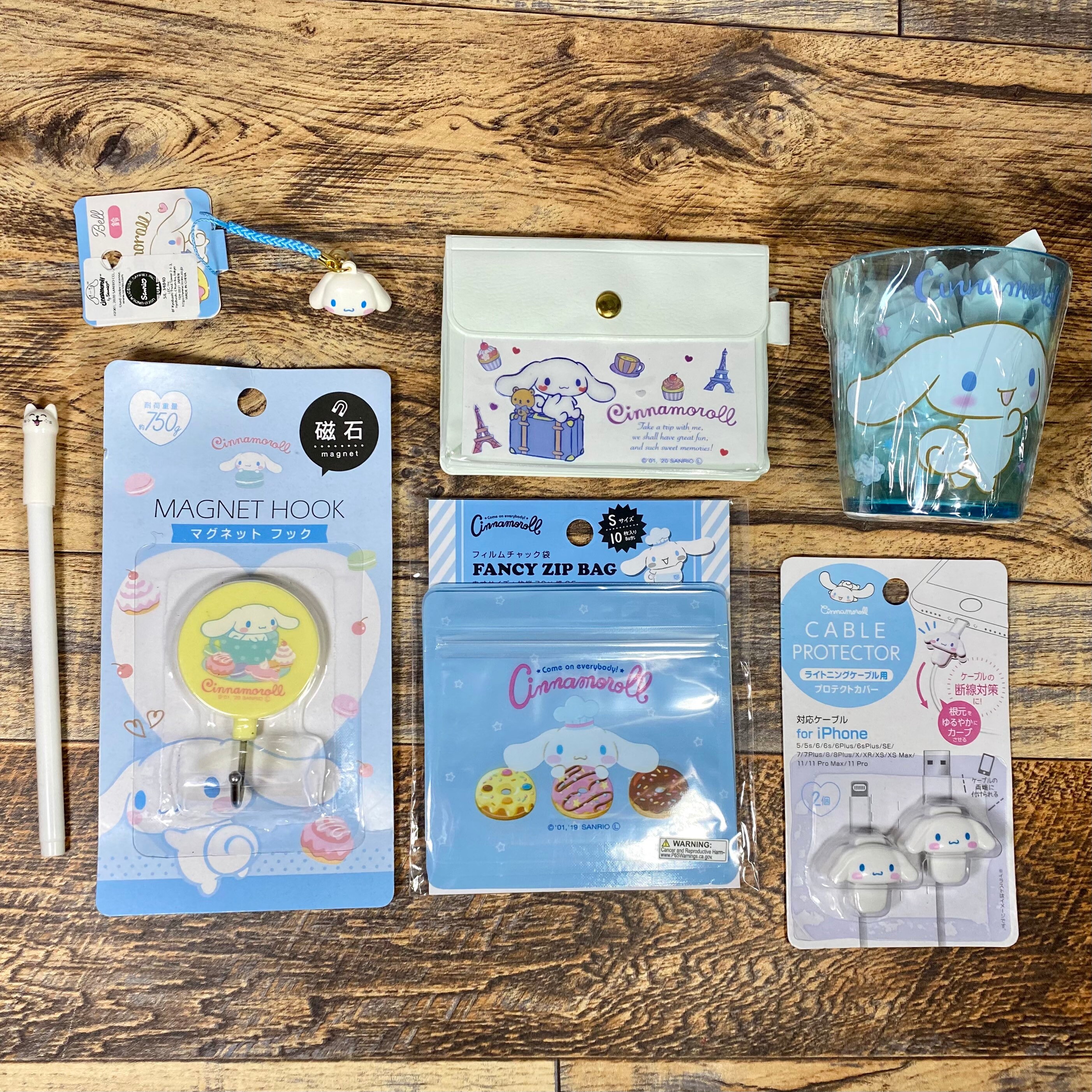 Cinnamoroll Gift Set 7 Items Card Wallet iPhone Sanrio 