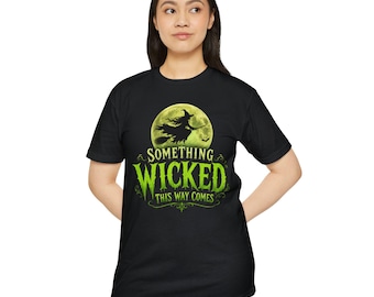 Something Wicked This Way Comes T-Shirt | Witch Moon Halloween Tee