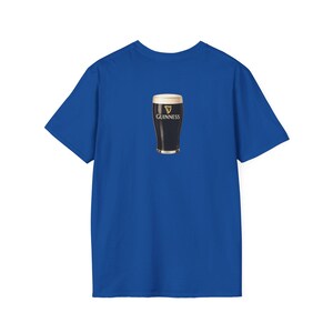Guinness Pint Illustration T-Shirt | Beer Stout Graphic Tee image 9