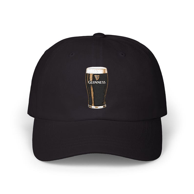 Pint of Guinness Dad Cap | Embroidered Beer Baseball Hat image 8
