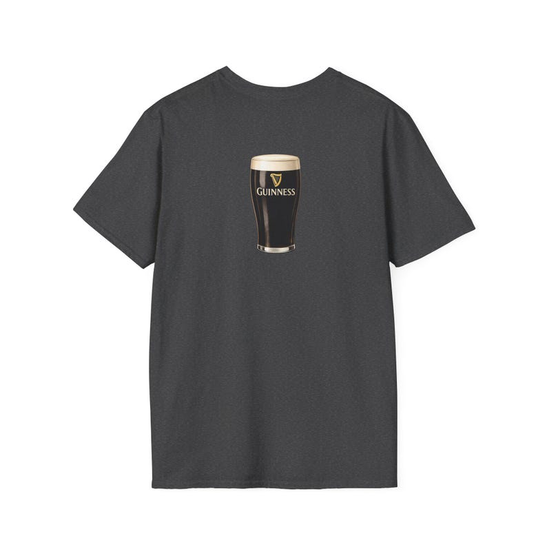 Guinness Pint Illustration T-Shirt | Beer Stout Graphic Tee image 7