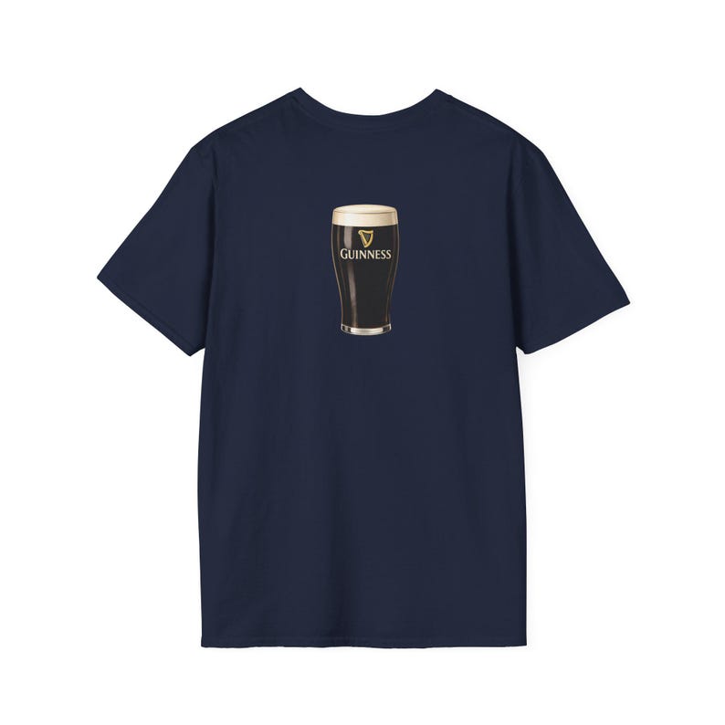 Guinness Pint Illustration T-Shirt | Beer Stout Graphic Tee image 10