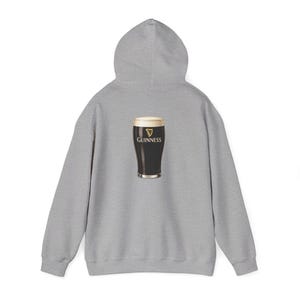 Guinness Pint Hoodie | Stout Beer Pullover image 4