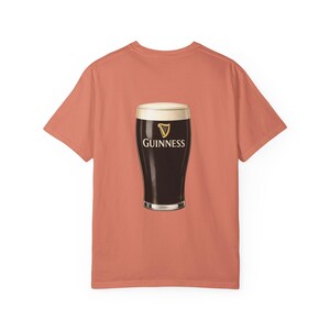 Guinness Pint Illustration T-Shirt | Stout Beer Graphic Tee image 10