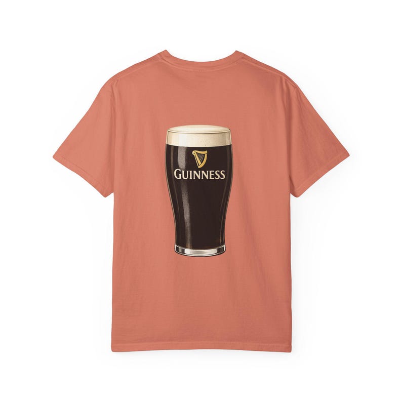Guinness Pint Illustration T-Shirt | Stout Beer Graphic Tee image 10