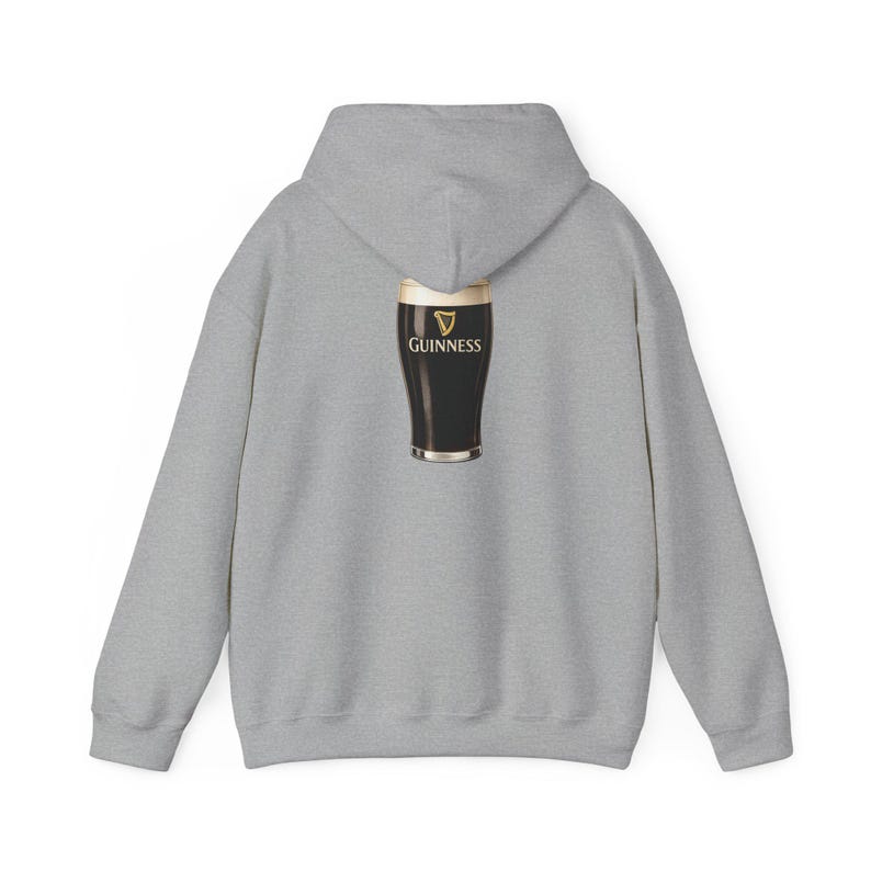 Guinness Pint Hoodie | Stout Beer Pullover image 8