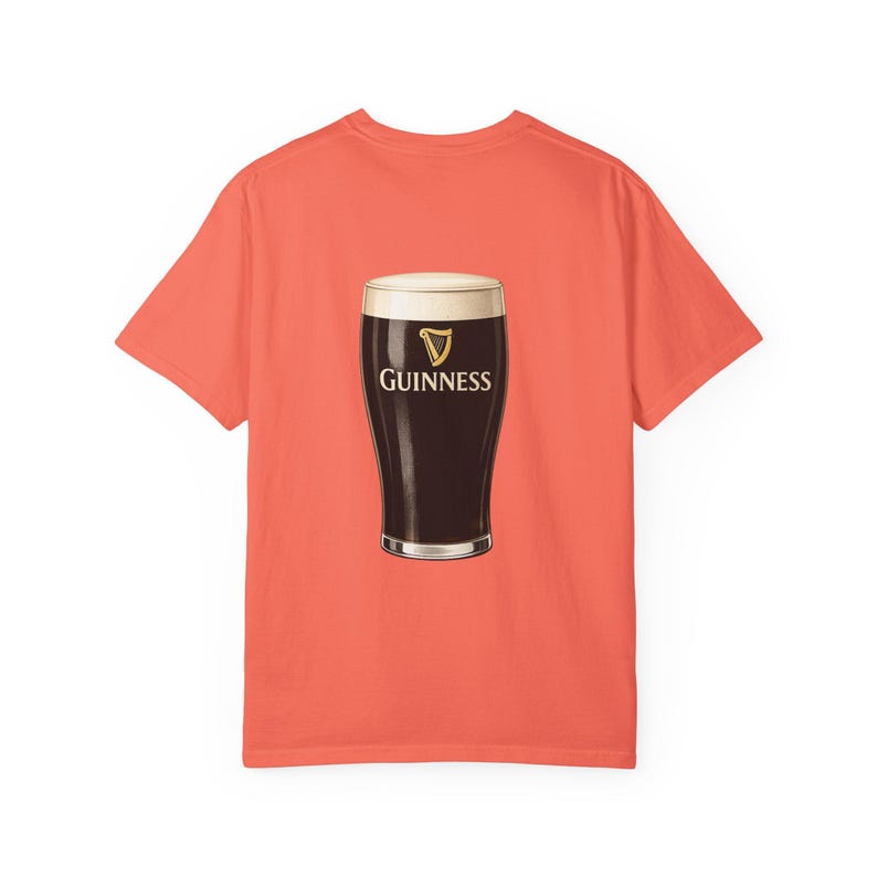 Guinness Pint Illustration T-Shirt | Stout Beer Graphic Tee image 12