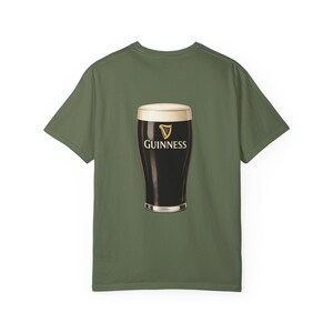 Guinness Pint Illustration T-Shirt | Stout Beer Graphic Tee image 20