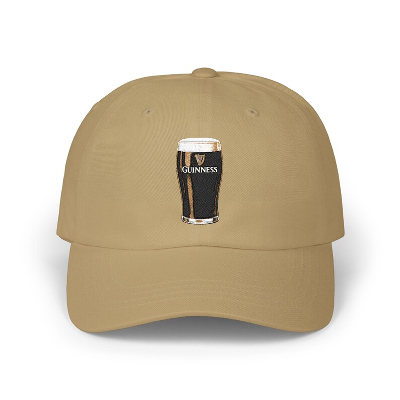 Pint of Guinness Dad Cap | Embroidered Beer Baseball Hat image 3