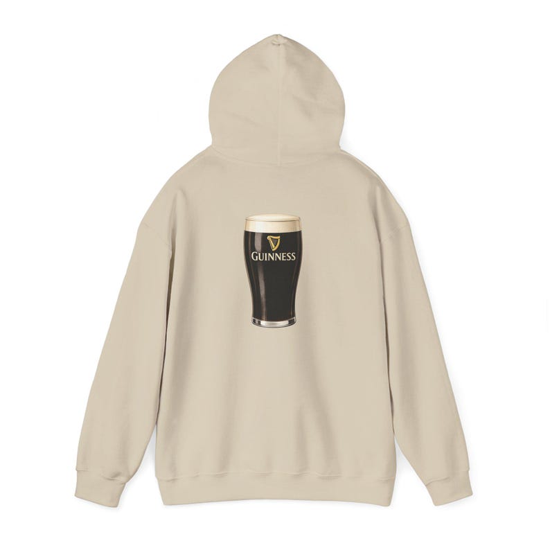 Guinness Pint Hoodie | Stout Beer Pullover image 1