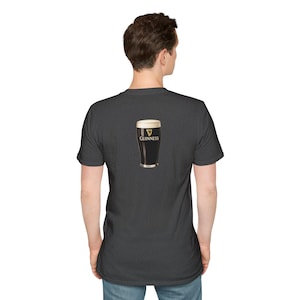 Guinness Pint Illustration T-Shirt | Beer Stout Graphic Tee image 18