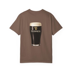 Guinness Pint Illustration T-Shirt | Stout Beer Graphic Tee image 18
