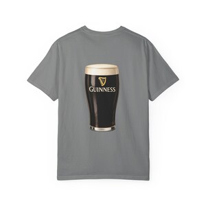 Guinness Pint Illustration T-Shirt | Stout Beer Graphic Tee image 8