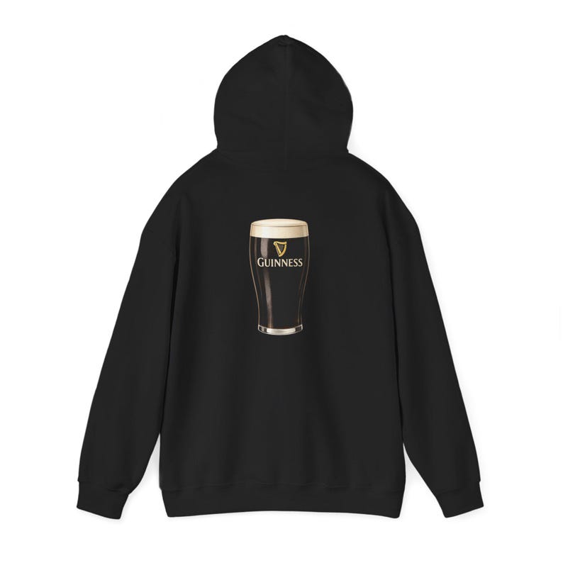 Guinness Pint Hoodie | Stout Beer Pullover image 7