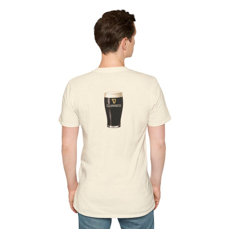 Guinness Pint Illustration T-Shirt | Beer Stout Graphic Tee image 16