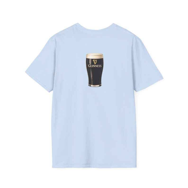 Guinness Pint Illustration T-Shirt | Beer Stout Graphic Tee image 8