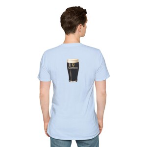 Guinness Pint Illustration T-Shirt | Beer Stout Graphic Tee image 19