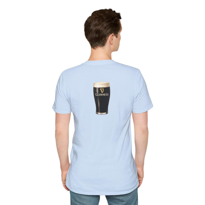 Guinness Pint Illustration T-Shirt | Beer Stout Graphic Tee image 19
