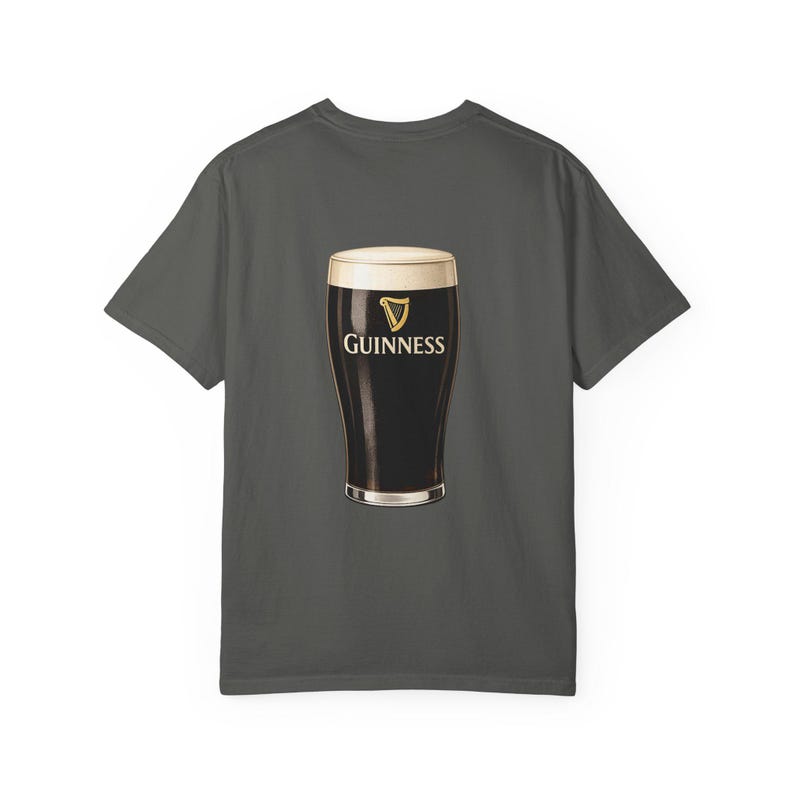 Guinness Pint Illustration T-Shirt | Stout Beer Graphic Tee image 6