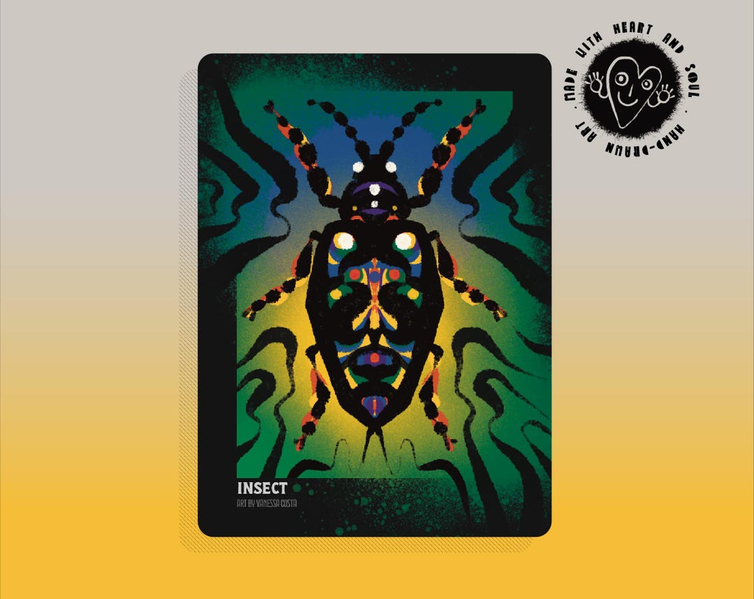 Insect Token for MTG by Vanessa Costa - Etsy