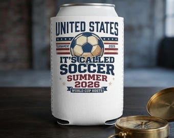 United States Soccer 2026 Can Cooler Sleeve | World Cup Hosts