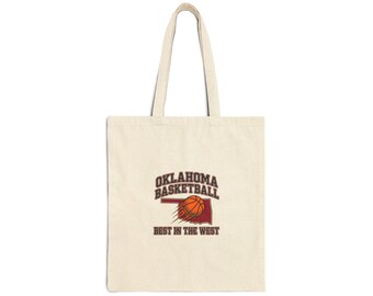 Draagtas basketbal uit Oklahoma | Vintage Varsity Hoops Pride