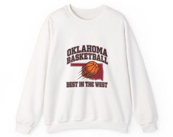 Basketbaltrui Oklahoma | Vintage Varsity OKC Pride-hoepels
