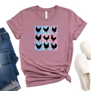 Chicken Shirt, Chicken Lover Shirt, Funny Chicken Mom Gift, Farm Tshirt, Chicken Girl Tee, Farm Animal shirt, Women shirt, homesteader