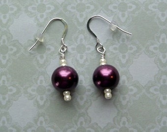 Pearl Pierced earrings