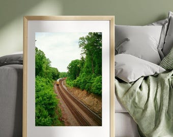 Freight Train Print