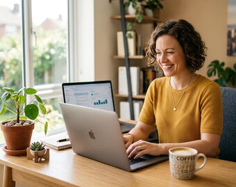 Print-on-demand verkooptracker | Google Spreadsheets en Excel-sjabloon | Spreadsheet: