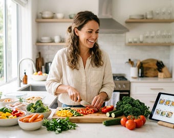 School Lunch Planner | Google Sheets & Excel Template