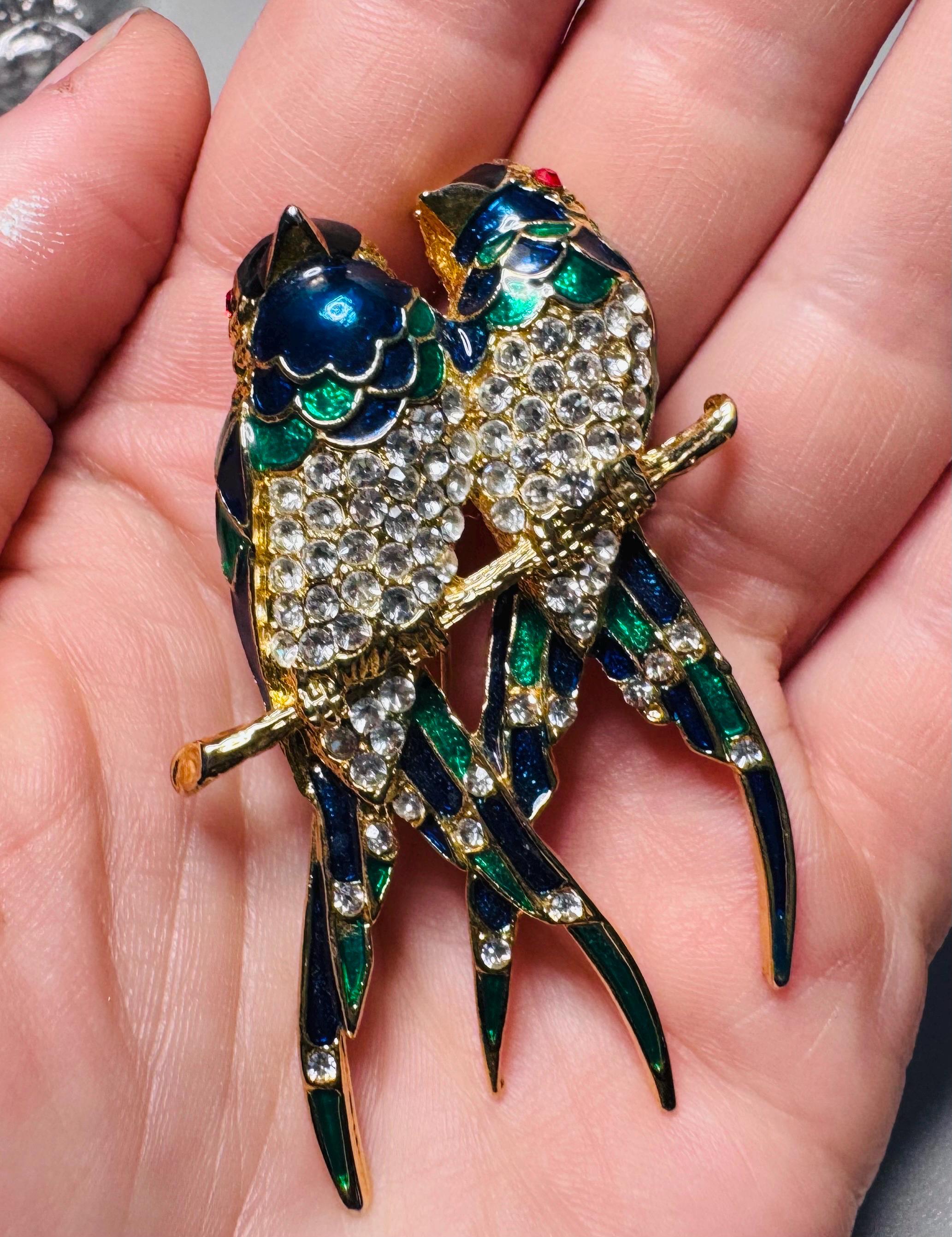 D’ORLAN フクロウ ブローチ ヴィンテージ D Orlan Brooch - Etsy