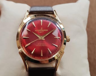 Vintage Ulysse Nardin 17 Jewels Manual Winding Swiss Made Men’s Watch