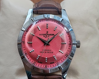 Vintage Ulysse Nardin 17 Jewels Manual Winding Swiss Made Men’s Watch