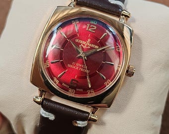Vintage Ulysse Nardin 17 Jewels Manual Winding Swiss Made Men’s Watch