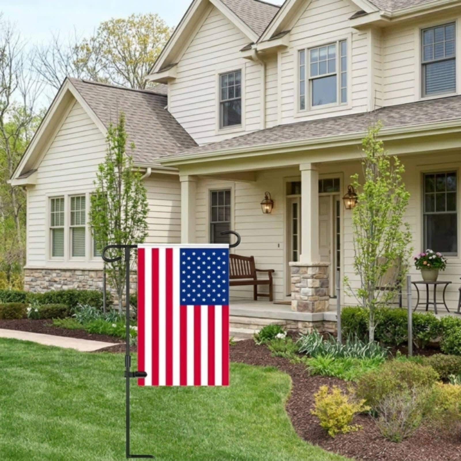 Garden Flag Stake - Etsy