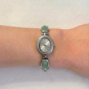 Classic Silver Oval Watch - Etsy display picture 1