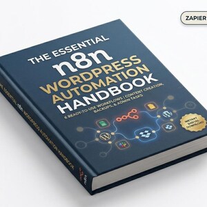 Paquete de 6 flujos de trabajo de WordPress n8n | Creador de contenido de blog automatizado | Publicación automática en redes sociales, sincronización con Google Sheets y plantillas de copia de seguridad