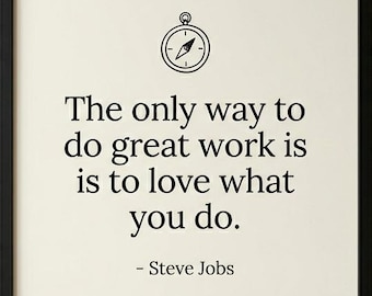 Quote Print | Minimalist Wall Art, Motivational Poster (Digital Download)