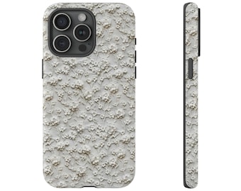 Handyhülle mit floraler Spitzenoptik - Elegante Cottagecore-Abdeckung