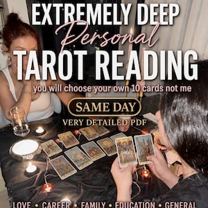 Personalized Tarot Reading | Love, Career Guidance (PDF) Same Day 24 hours tarot