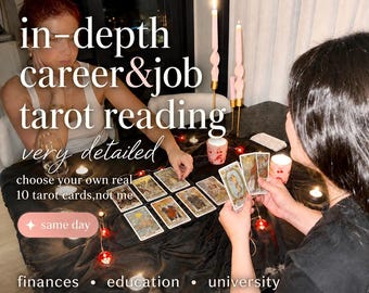 In-Depth Blind Psychic Reading: Career, Job, Work ,Business Insight, Future Tarot Reading Same Day, Spiritual Guidance