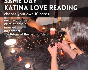 Katina Tarot Love Reading, Brutal Truth, 65 Card Analysis (PDF)