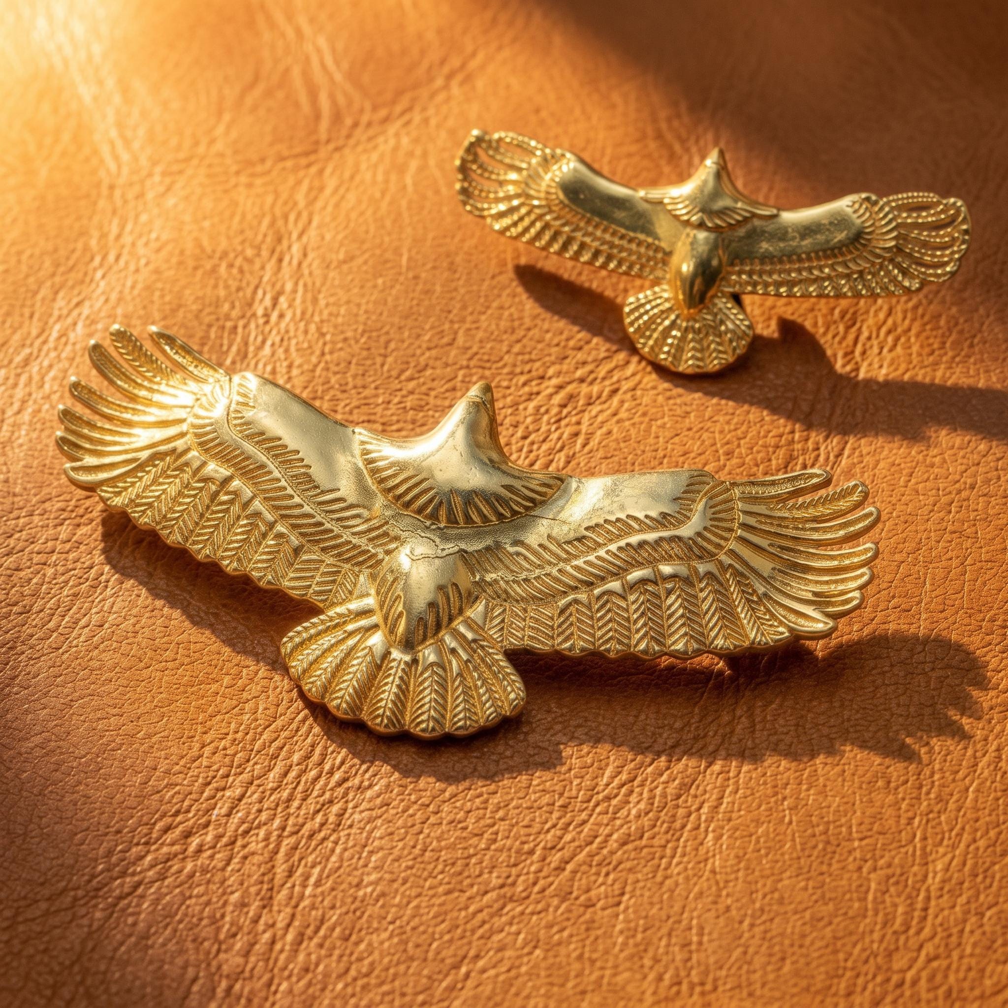 Large Eagle Concho - Etsy