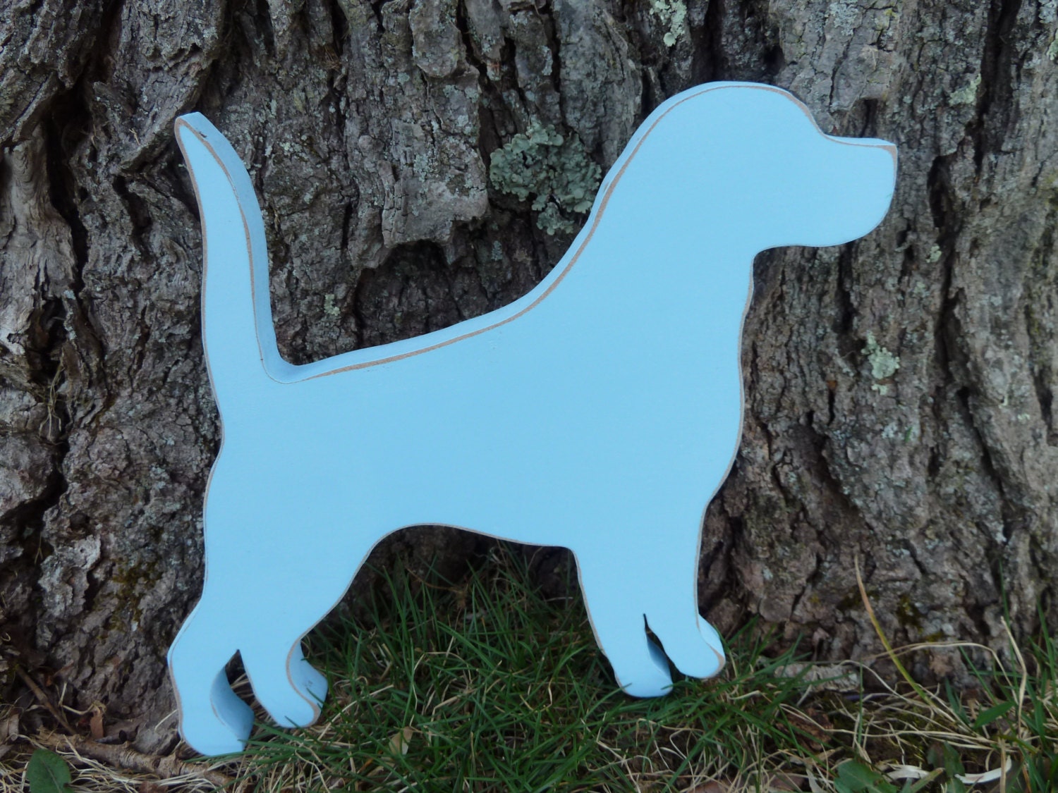 dog love dogs wall decor wooden wall decor wall art blue Etsy