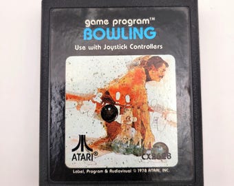 Bowling - Atari 2600 Game Cartridge - Tested